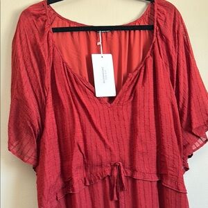 NWT Bloomchic maxi dress- burnt orange size 22-24
